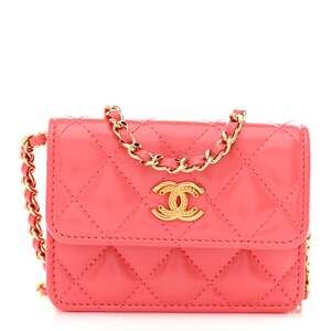 Chanel Shiny Lambskin Quilted Card #230844C19B